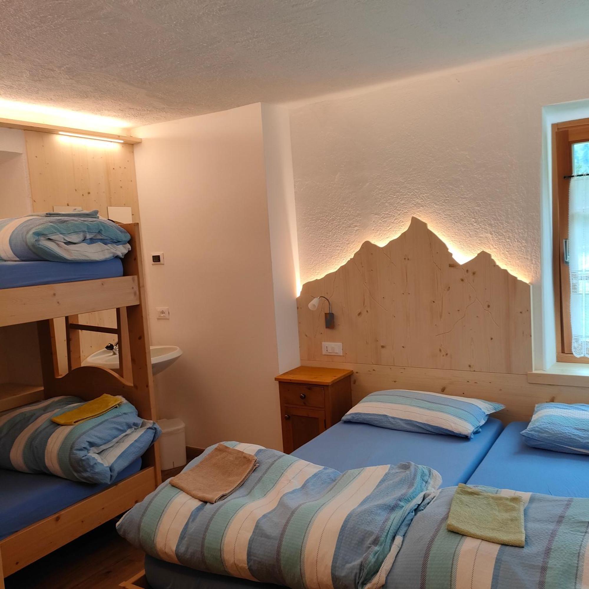 Rifugio Stella Alpina Spiz Piaz Per Escursionisti Pozza di Fassa Exterior foto